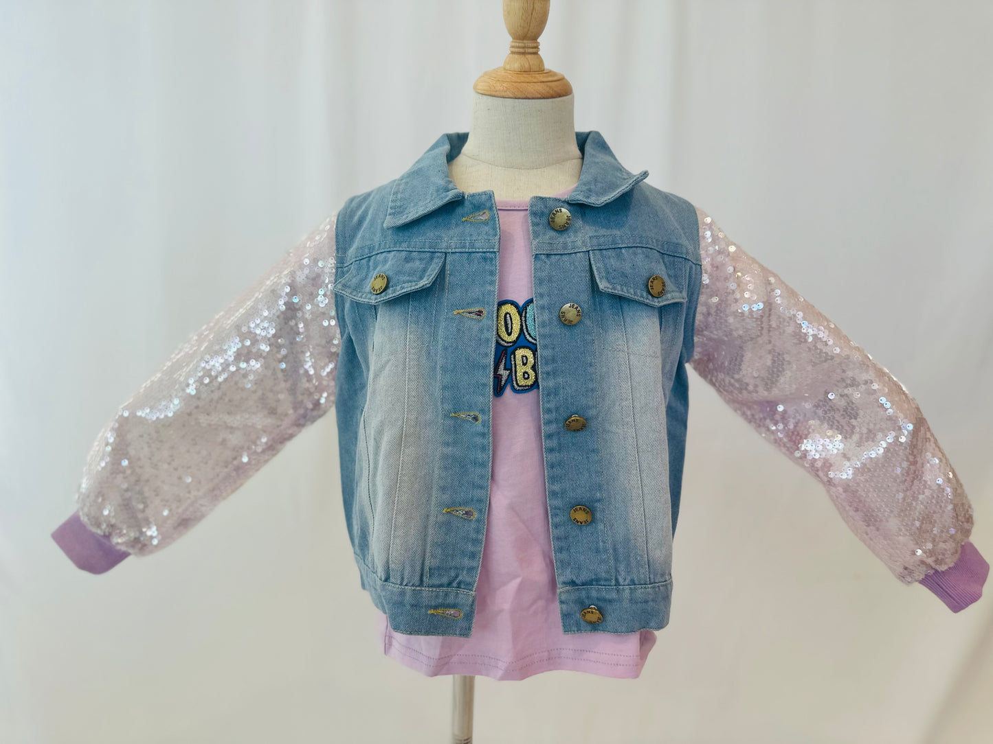 Enchanting Seascape Denim jacket