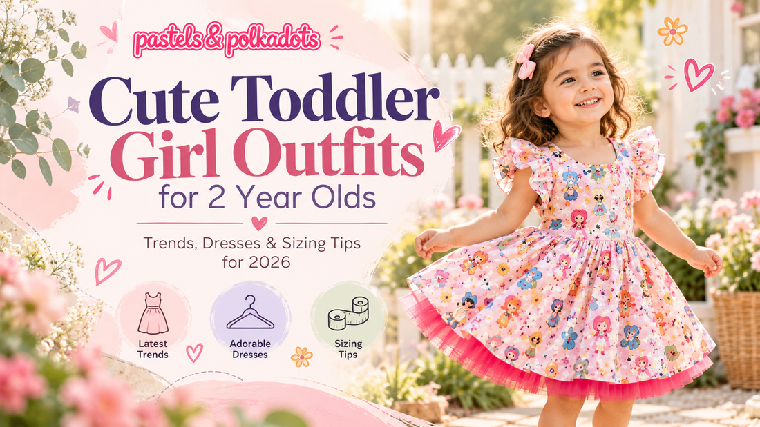Cute Toddler Girl Outfits for 2 Year Olds: Trends, Dresses & Sizing Tips for 2026