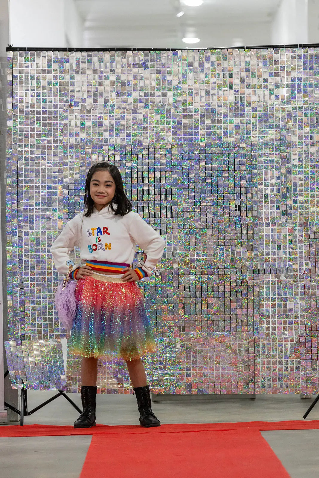 Star is born hoodie crop top Pastels and Polkadots