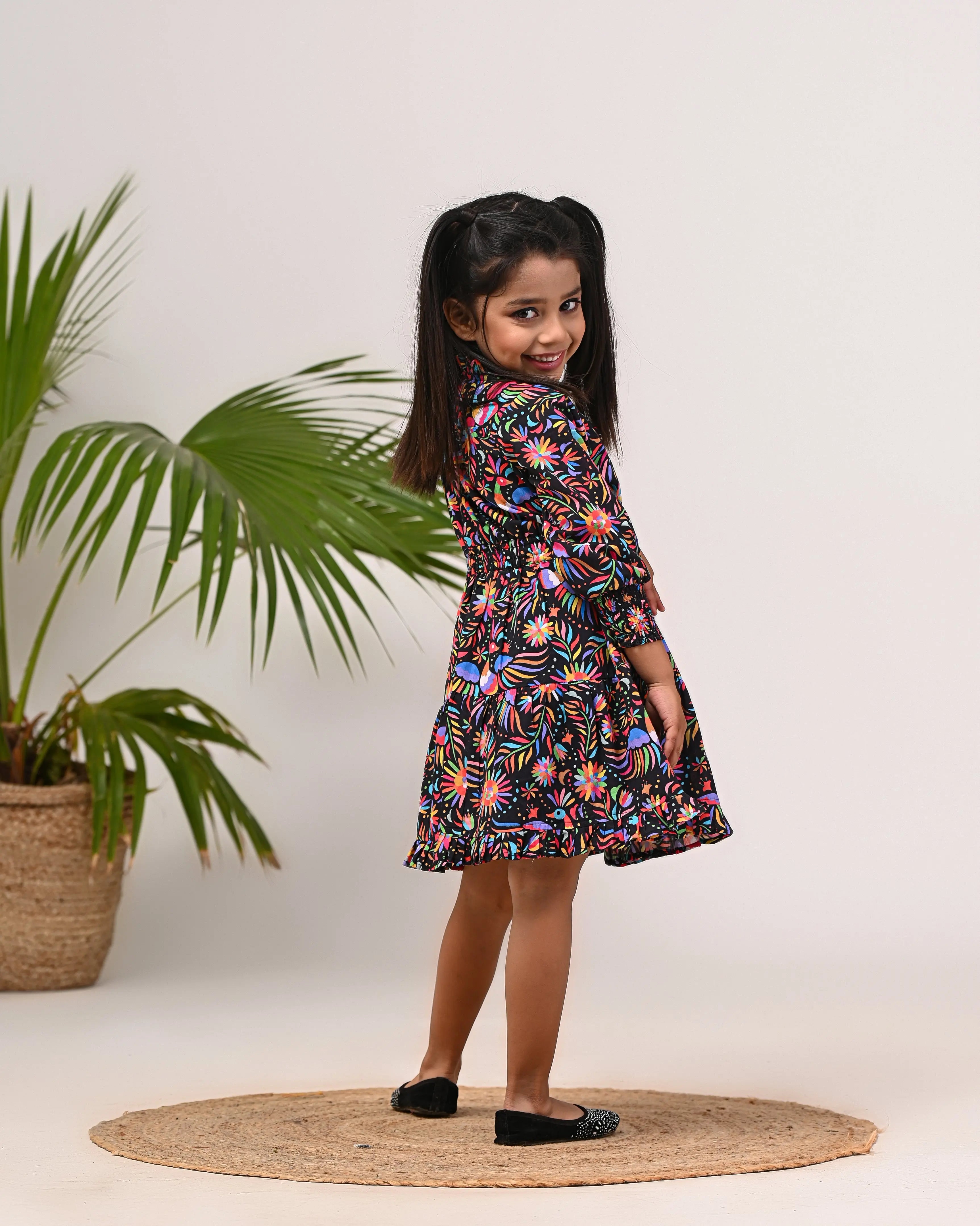 Viola mini Dress Pastels and Polkadots