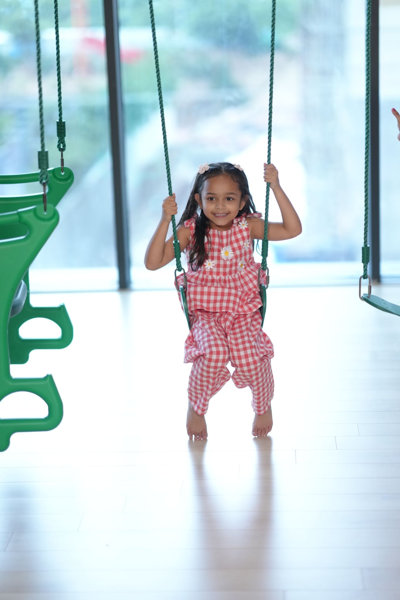 Red Gingham Set - Adorable Comfort for Back-to-School